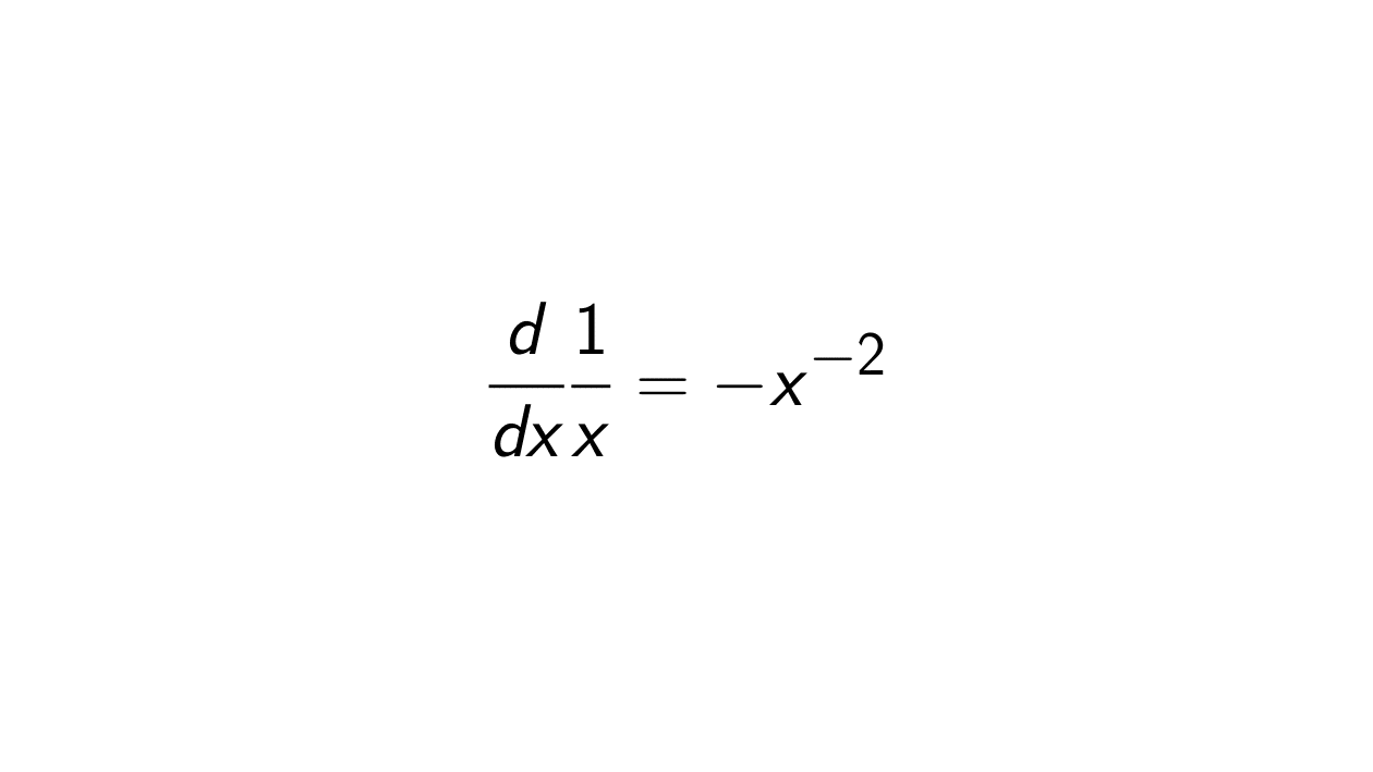 You are currently viewing What is the Derivative of 1/x?